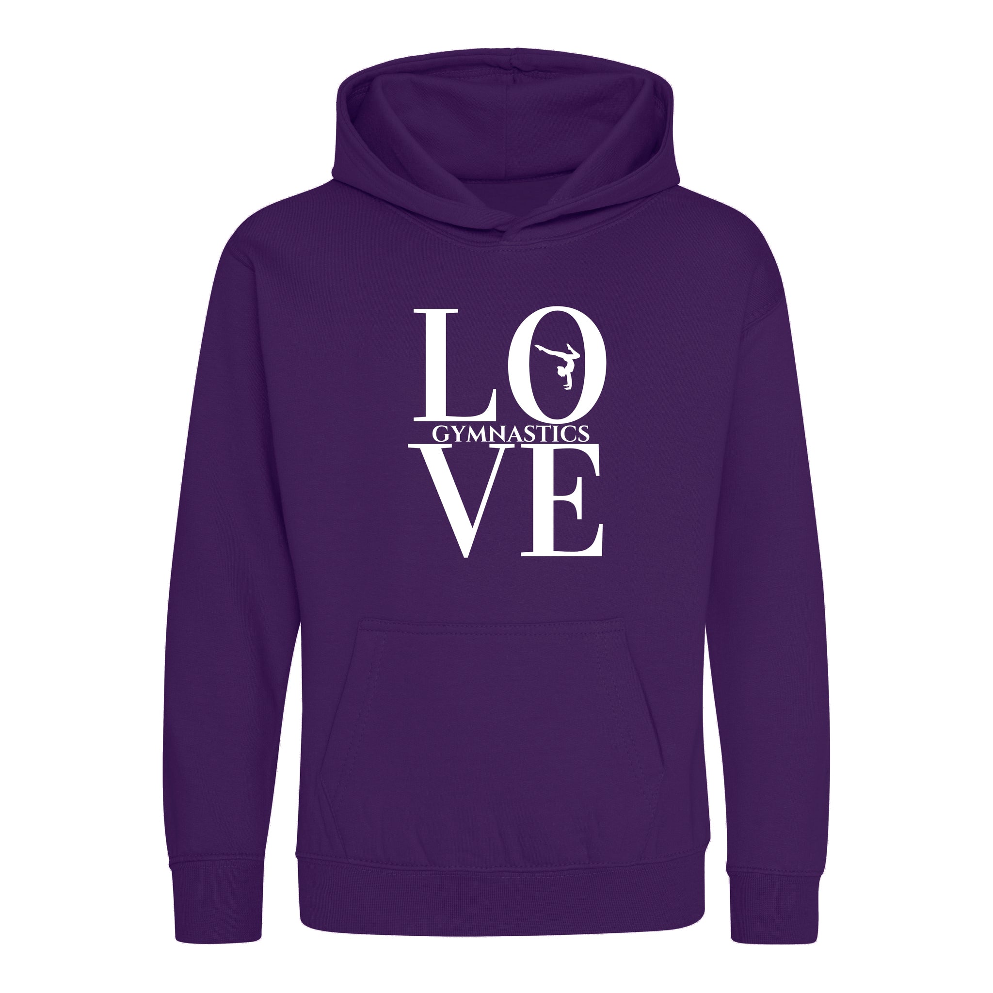 I love fashion gymnastics hoodie