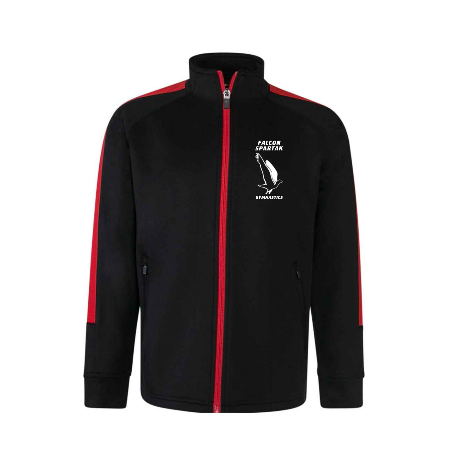 Falcon Spartak Team Wear Tracksuit Set Black/Red