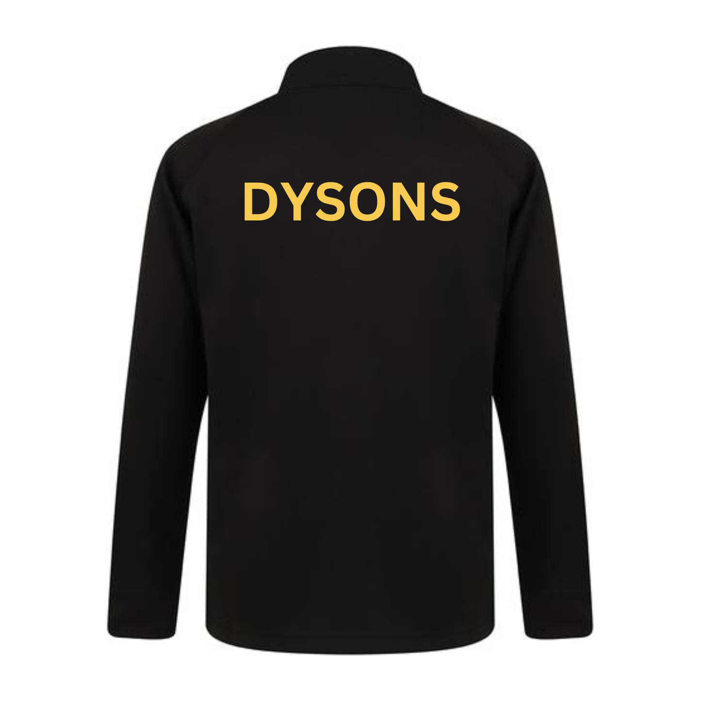 Dysons Coach Team Wear Tracksuit Set Black - Gold Logo
