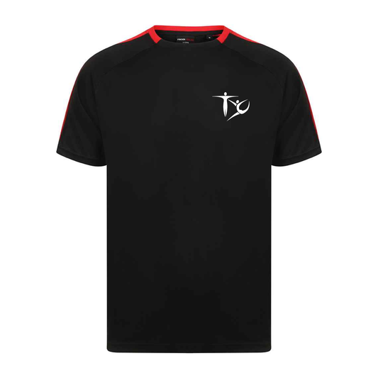 Basingstoke Coach Team Wear T-Shirt Black&Red (LV290/01/02)