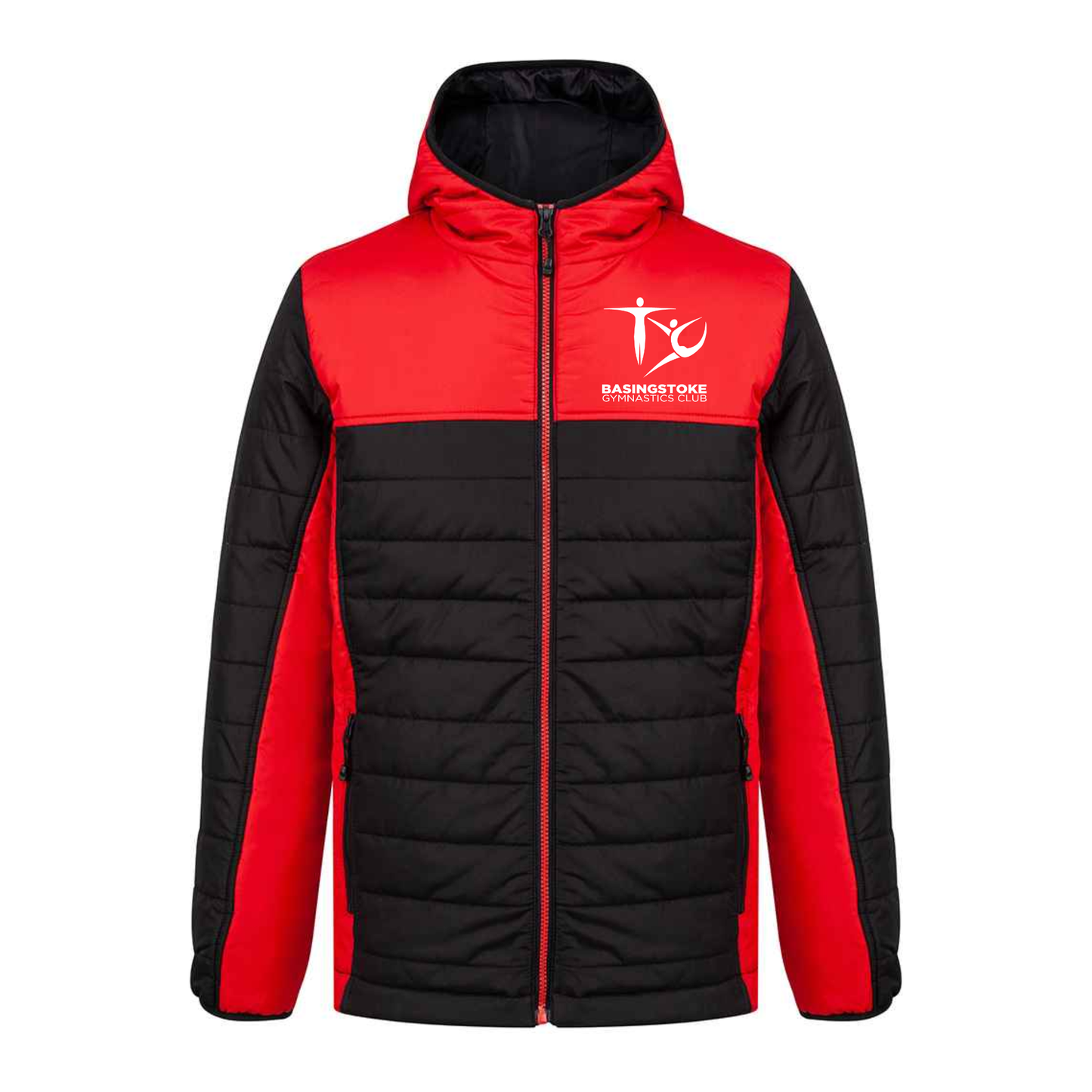 Basingstoke Coach Team Wear Padded Jacket Black&Red (LV290/01/02)