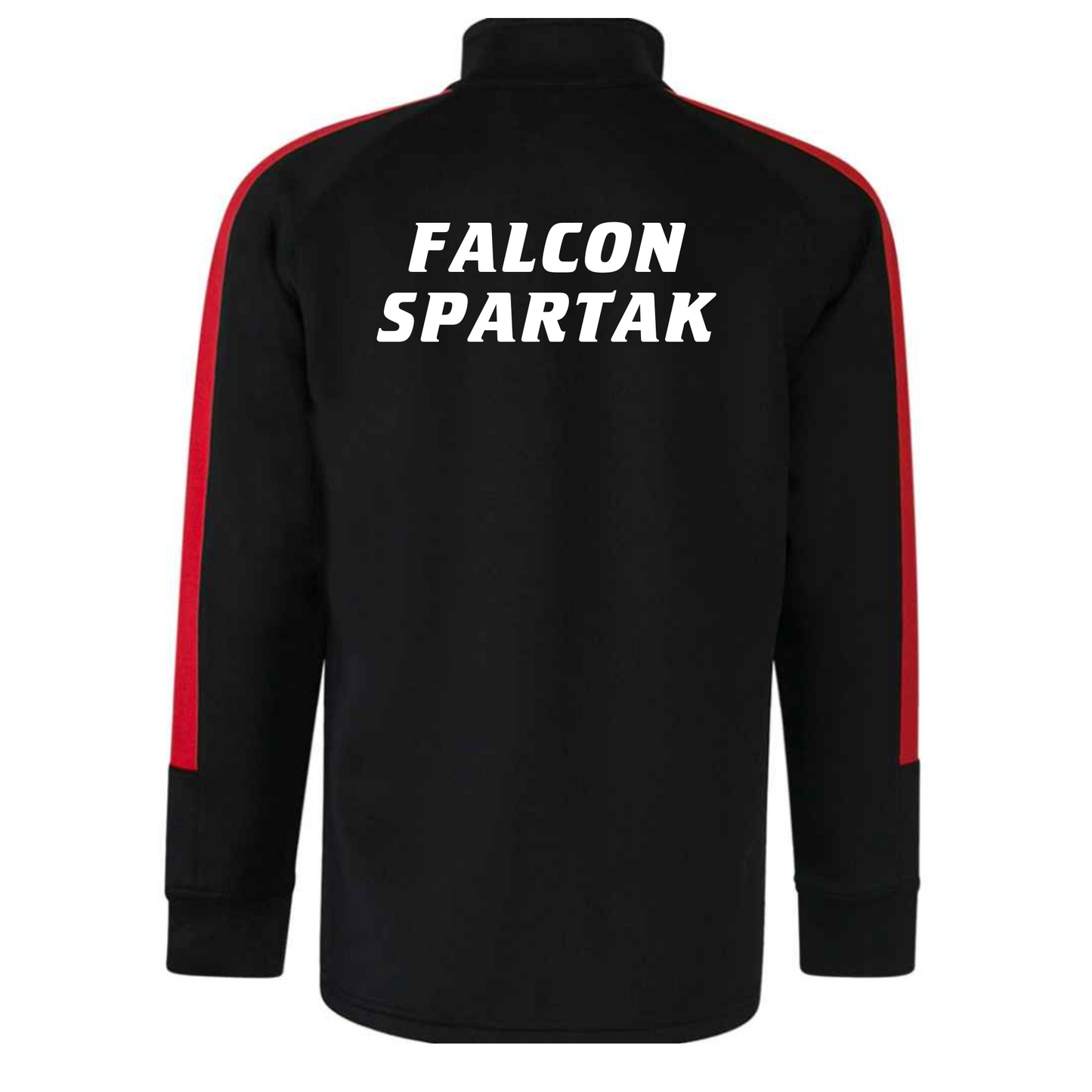 Falcon Spartak Team Wear Tracksuit Set Black/Red