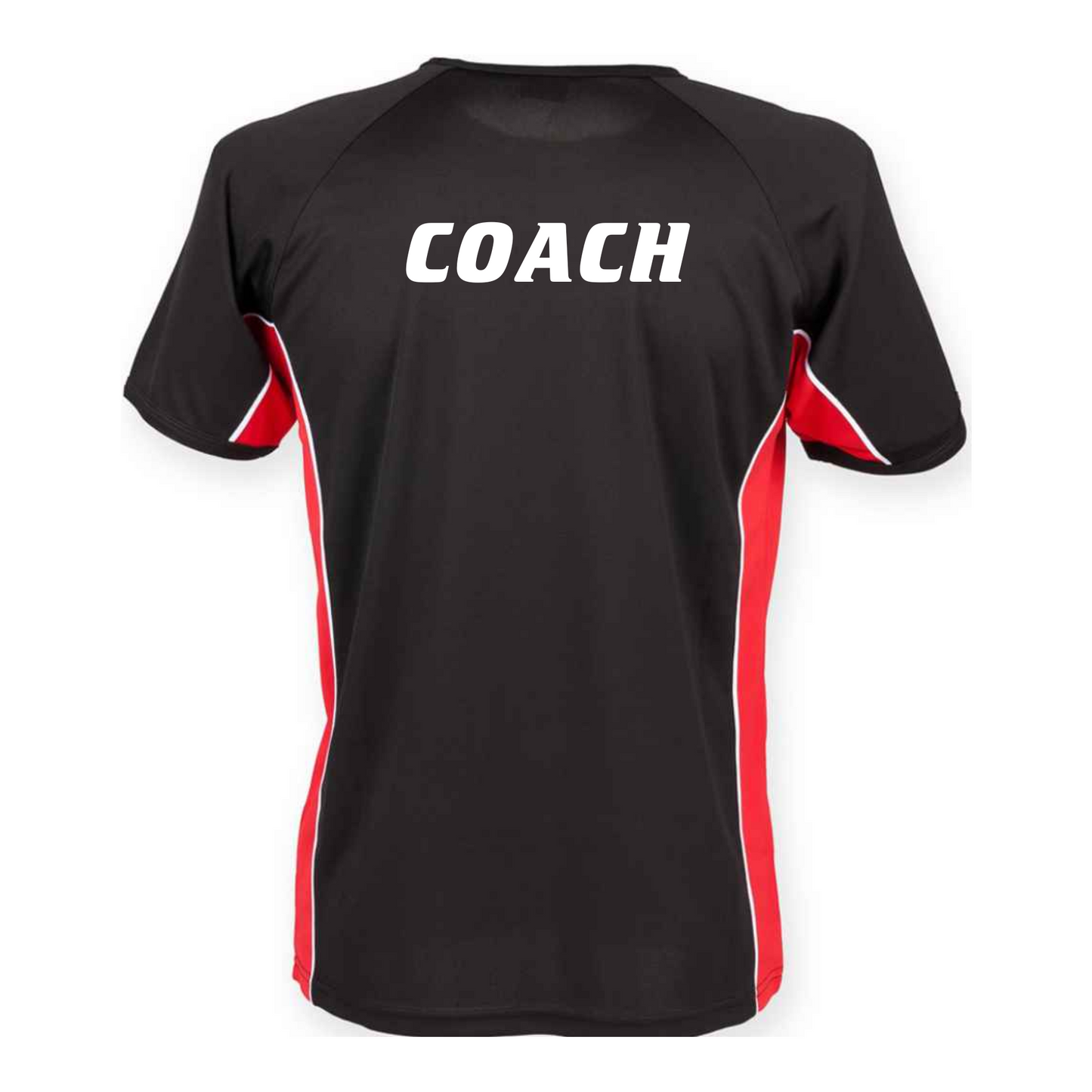 Falcon Spartak COACH Contrast T-Shirt Black with Red Panel (LV240LV242/01/02)