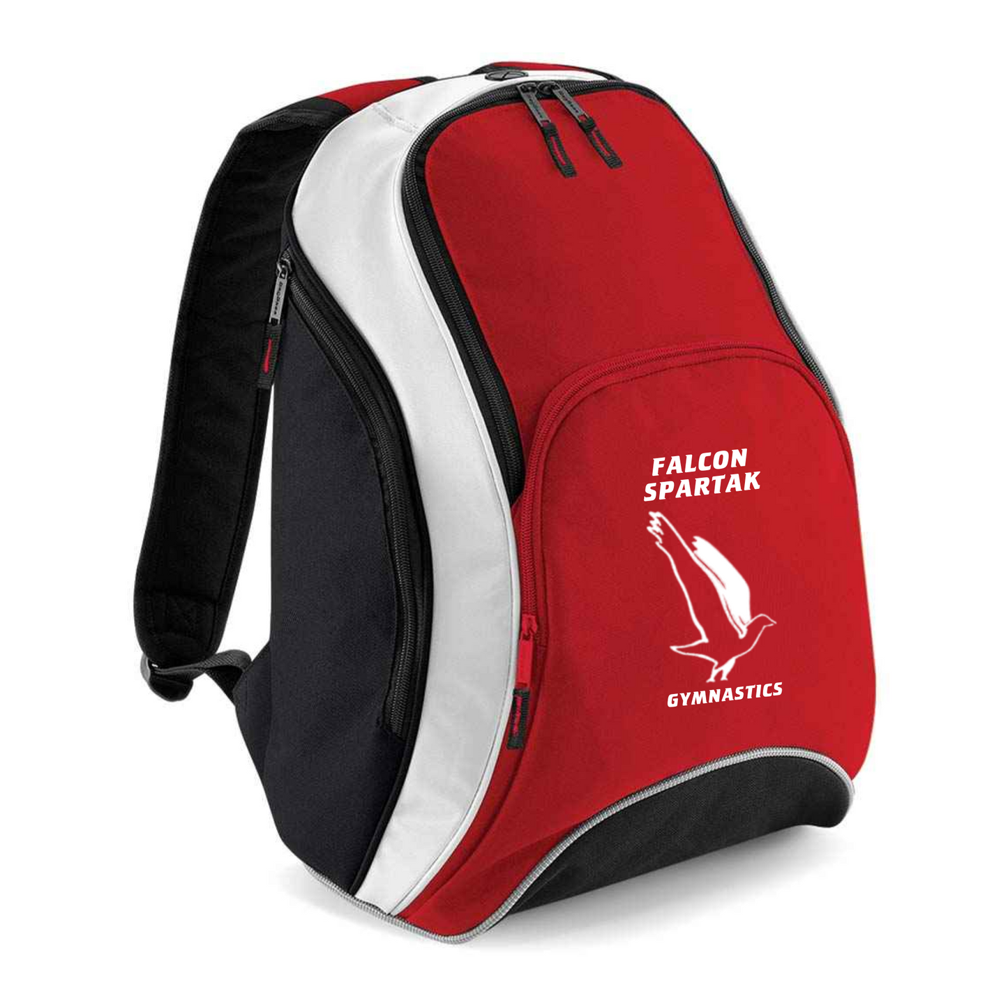 Falcon Spartak Teamwear Black and Red Backpack (BG571/01/01)