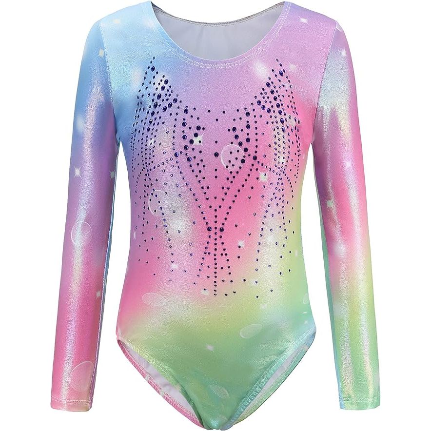 Long Sleeve Pastel galaxy effect Leotard – MyGymnast