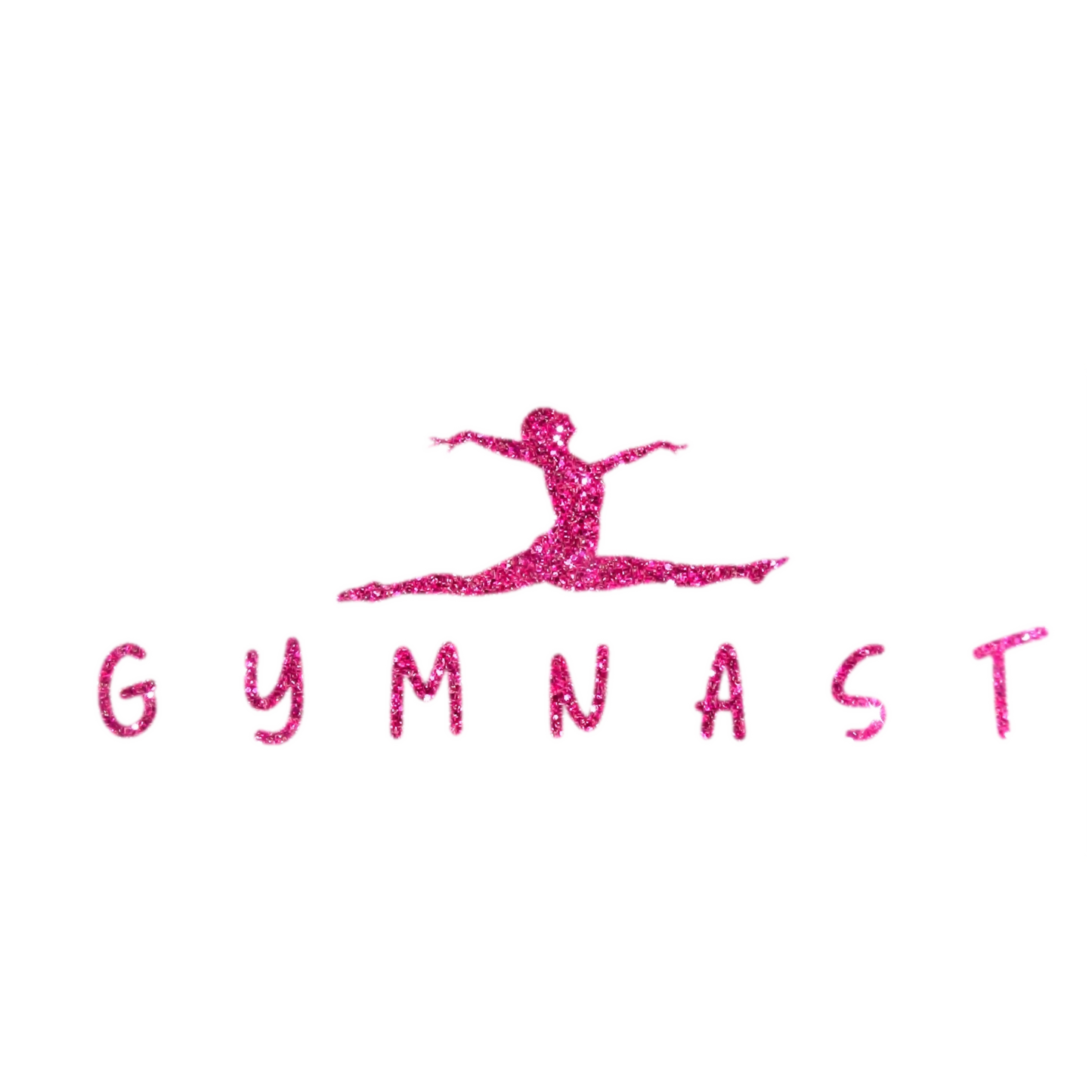 Pink Glitter Gymnast Hoodie (JH001/1/02)
